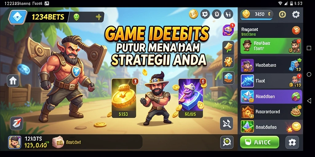 Tampilan gameplay 1234BETS yang menarik dan menantang.