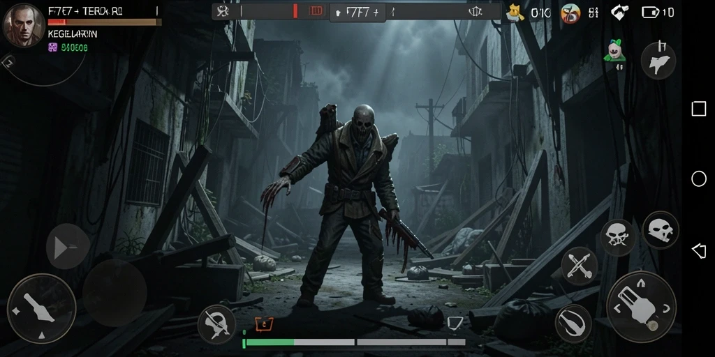 Gameplay F7F7 dengan suasana Horror yang menegangkan.