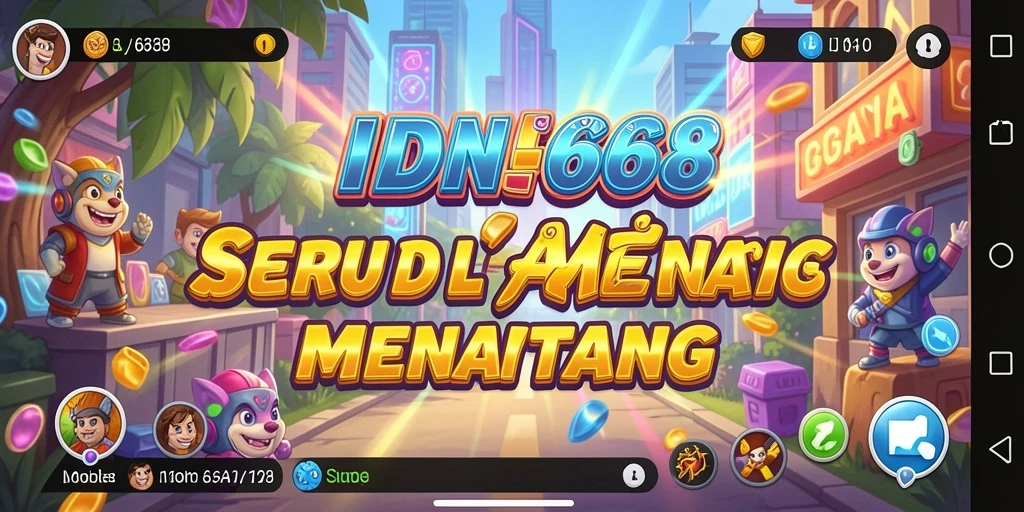 Screenshot gameplay IDN668 menampilkan aksi seru dan grafis yang menarik.