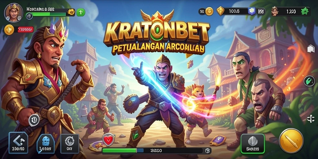 Tampilan gameplay seru dari KRATONBET yang menantang.